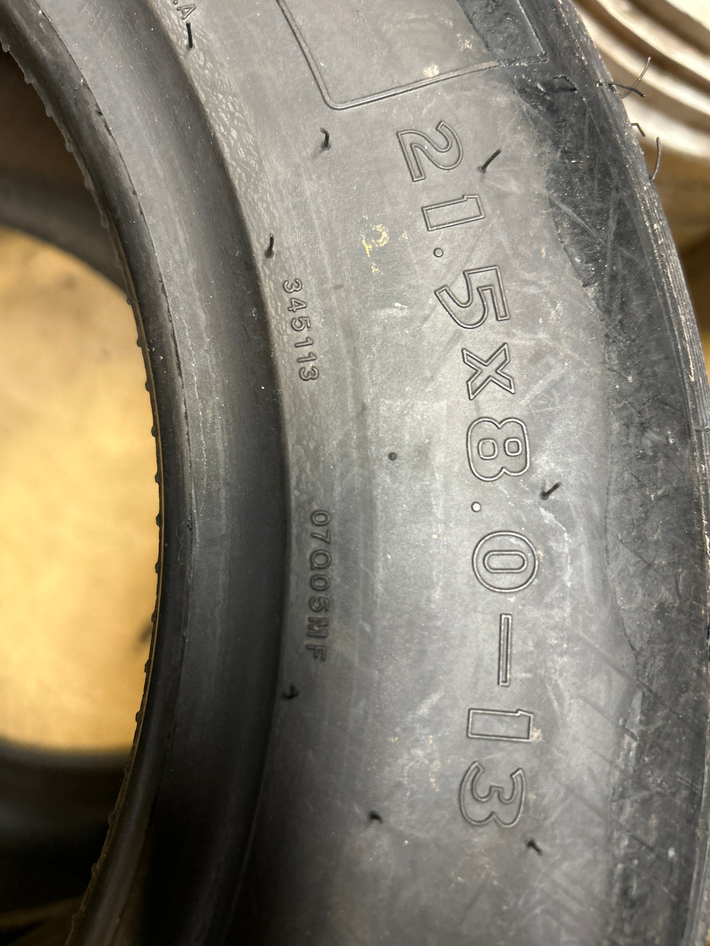 GOODYEAR EAGLE D4582 R255 BSW 21.5 8 13 DRAG RACING TIRE 237146