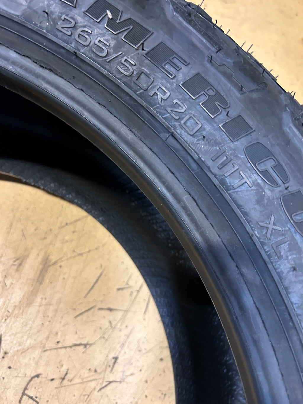 2 AMERICUS RUGGED A/TR BSW P 265 50 20 111T XL ALL TERRAIN TIRE AMD1102
