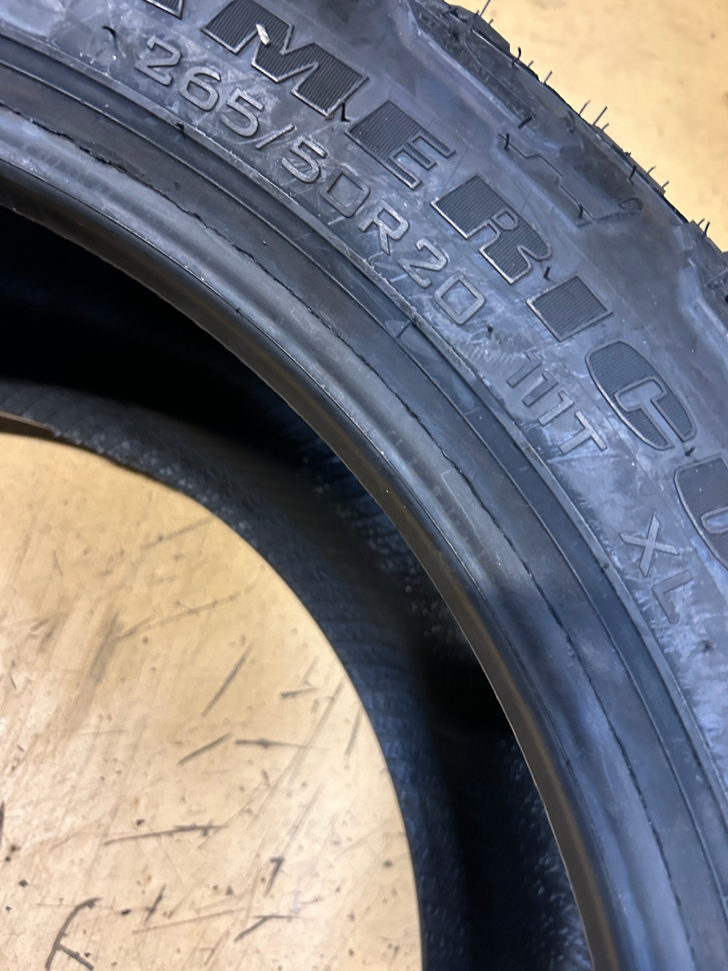 2 AMERICUS RUGGED A/TR BSW P 265 50 20 111T XL ALL TERRAIN TIRE AMD1102
