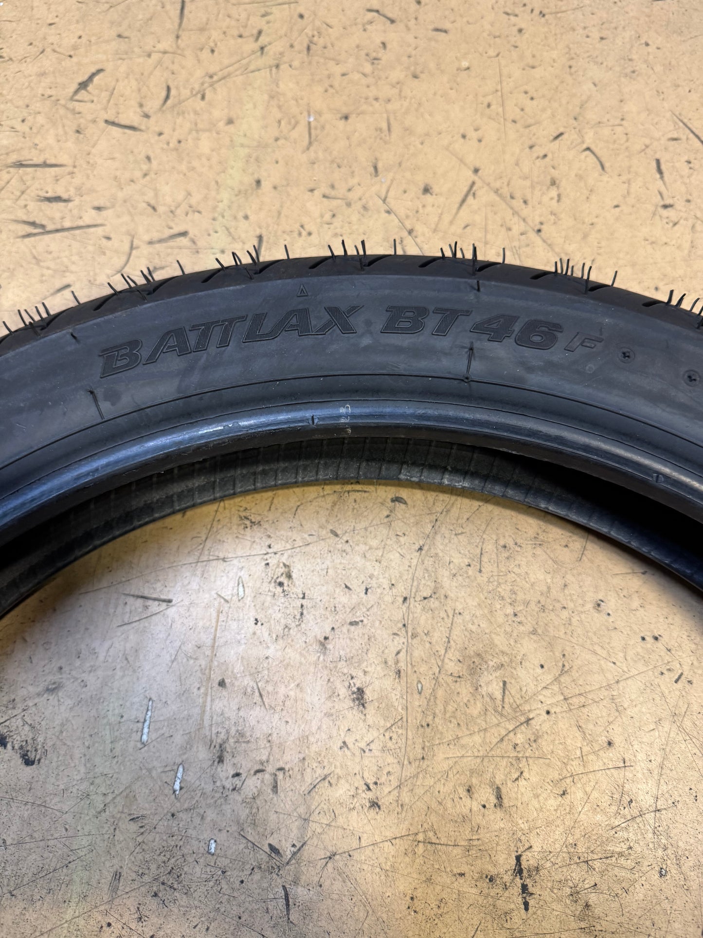 BRIDGESTONE BATTLAX BT46 BSW 3.25 19 54H FRONT MOTORCYCLE TIRE 11659