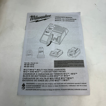 MILWAUKEE M18 18V FORCE LOGIC 600 MCM CRIMPER KIT 2679-22