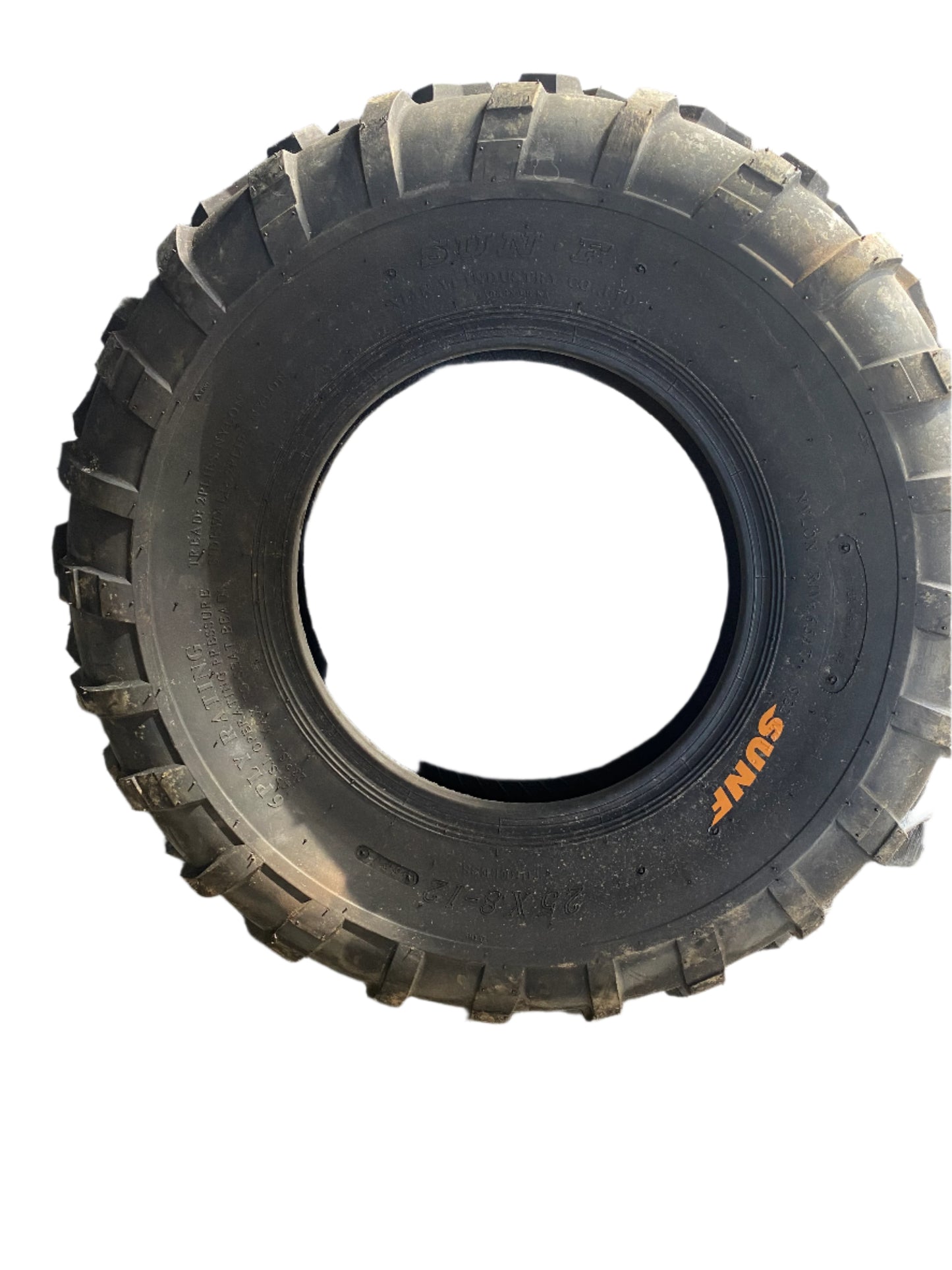 NOS SUNF A010  25 8 12 65J 6PLY ATV/UTV TIRE 250812