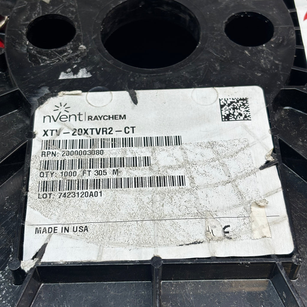 RAYCHEM SELF REGULATING TRACE HEATING CABLE 1000FT 20XTVR2-CT 2000003080