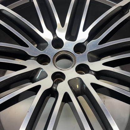 GENUINE PORSCHE MACAN 21 INCH STAGGERED SET F:21X9 ET26 R:21X10 ET26 WHEELS