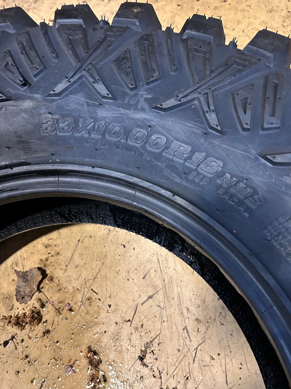 PRO ARMOR CRAWLER XG BSW 33 10 16 8PLY ATV/UTV TIRE T331016XG