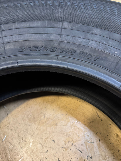 YOKOHAMA GEOLANDAR X-CV G057 BSW P 265 70 18 116T ALL SEASON TIRE 110133715