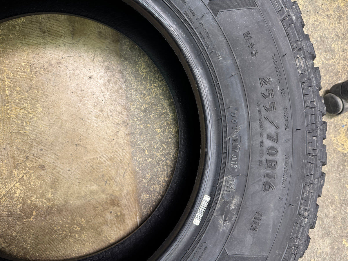 2 GOODYEAR WRANGLER WORKHORSE AT OWL P 255 70 16 111S ALL TERRAIN TIRE 480127856