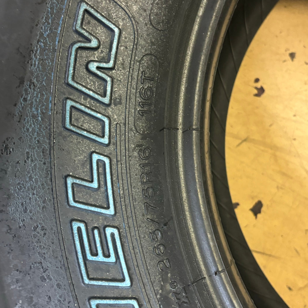 MICHELIN DEFENDER LTX M/S RWL P 265 75 16 116T HIGHWAY TIRE 99123