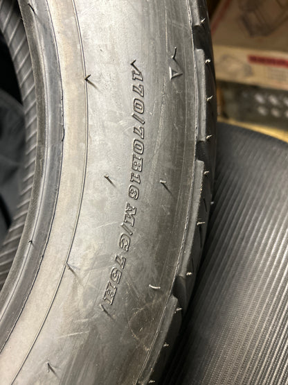 NOS DUNLOP K555 BSW 170 70 16 75H REAR MOTORCYCLE TIRE 45941667