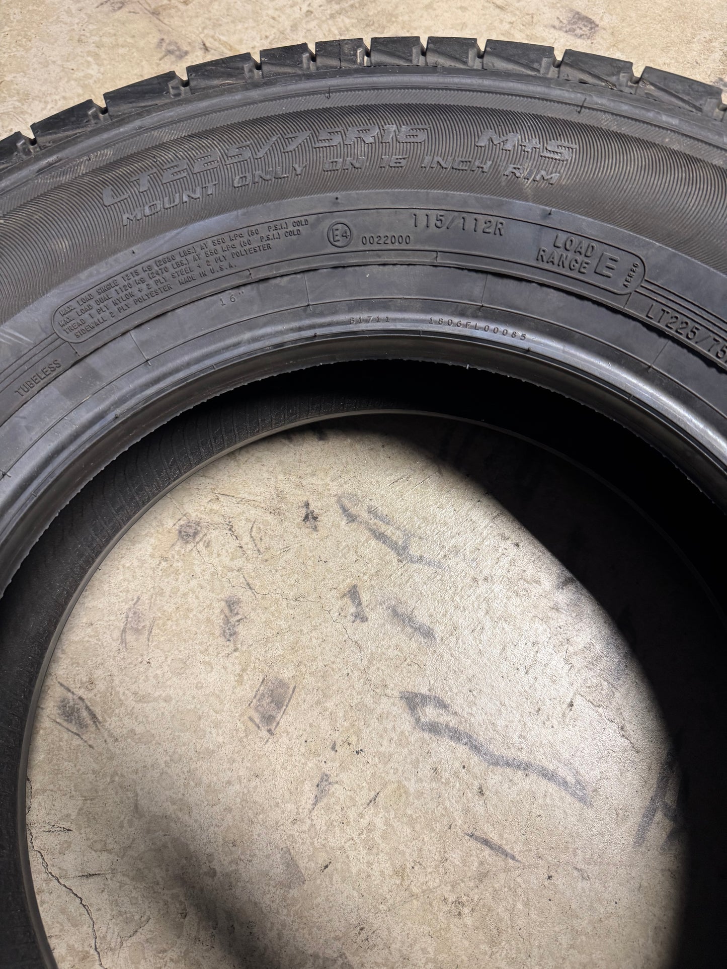 MASTERCRAFT COURSER HXT BSW LT 225 75 16 115/112R 10PLY HIGHWAY TERRAIN TIRE 175003001