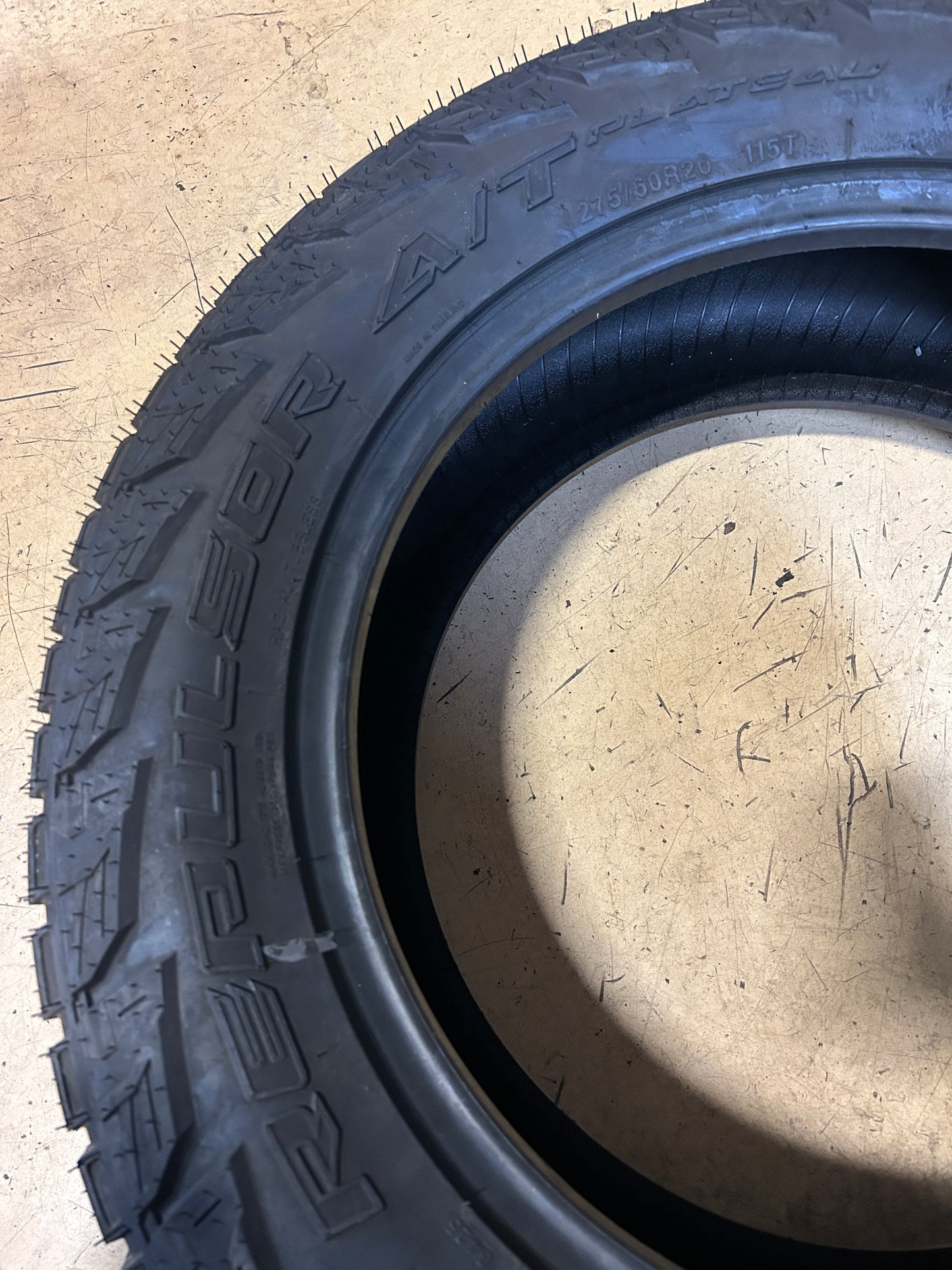 RBP REPULSOR A/T PLATEAU BSW P 275 60 20 115T ALL TERRAIN TIRE RBPSMPAT2060010