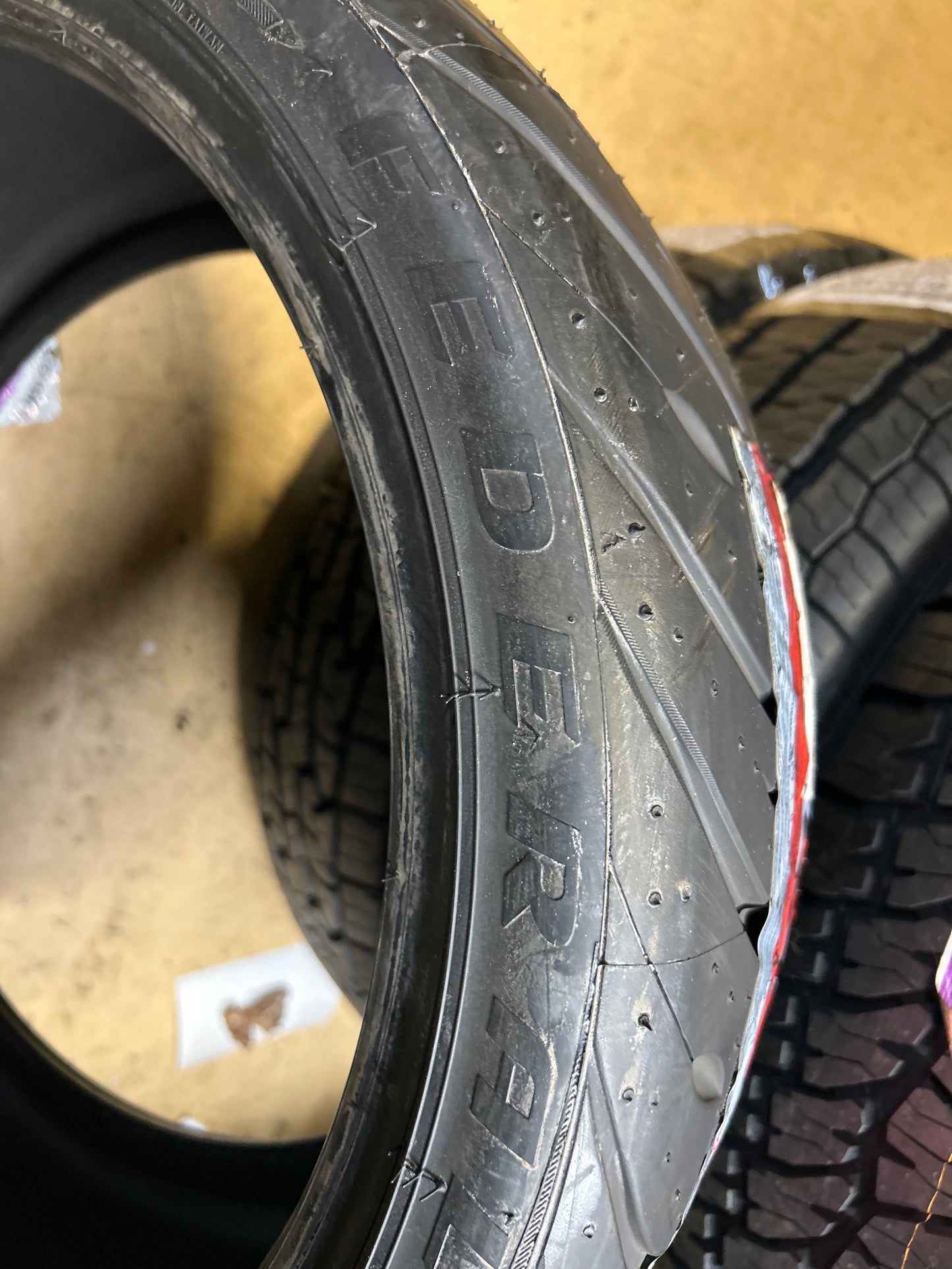 NOS 2 FEDERAL 595-RS RR BSW P 245 35 18 92W XL ALL SEASON TIRE B4DM8DFA