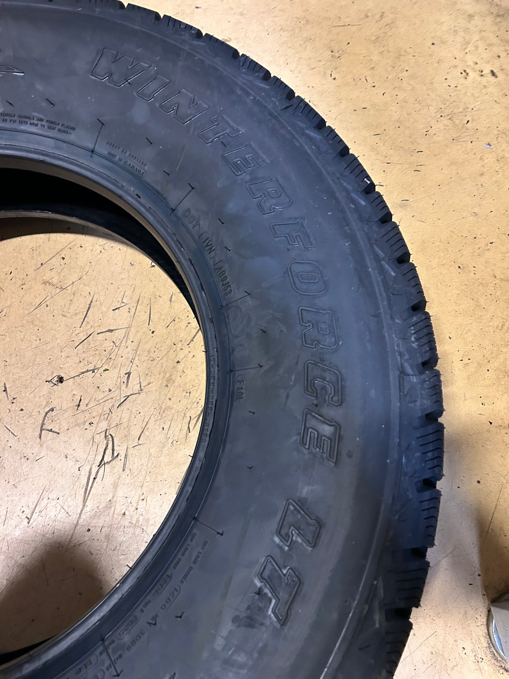 FIRESTONE WINTERFORCE LT BSW LT 235 80 17 120/117R 10PLY WINTER TIRE 246369