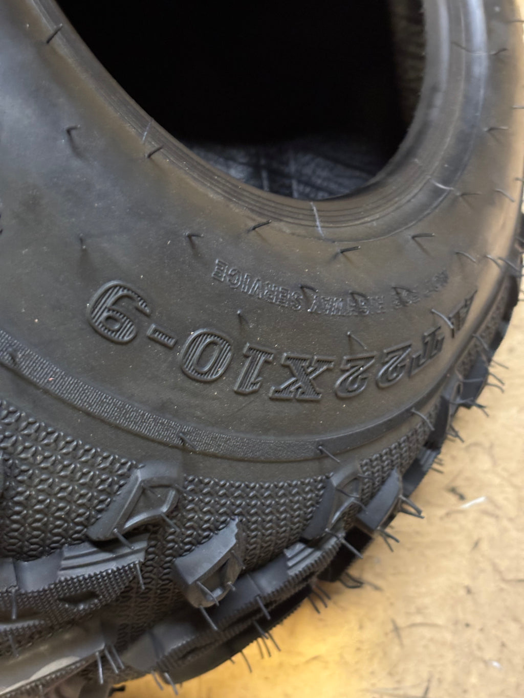 MASSFX GRINDER BSW AT 22 10 9 45F 6PLY ATV/UTV TIRE MG22109
