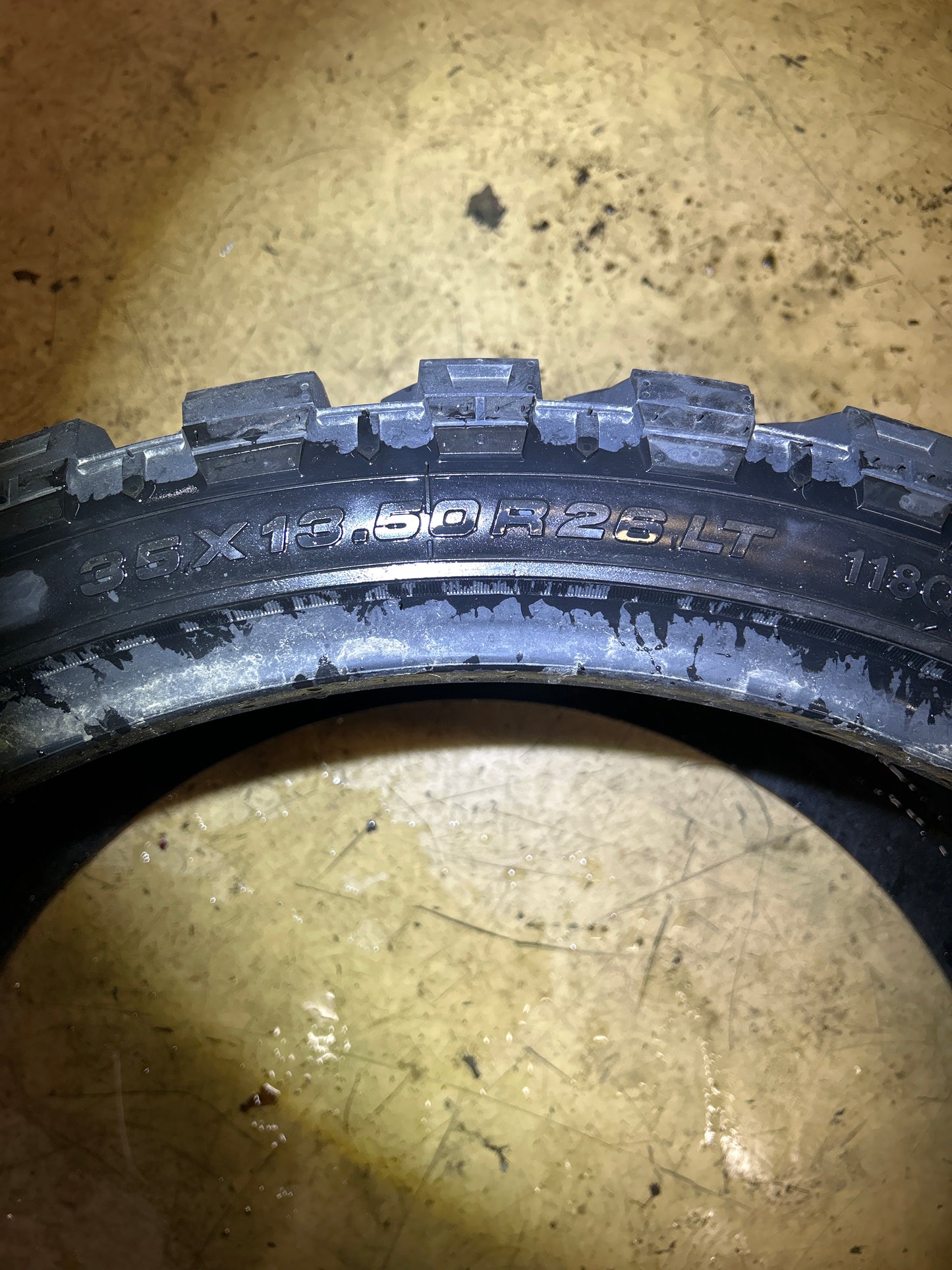 HERCULES TIS OFFROAD TT1 BSW LT 35 13.50 26 118Q MUD TERRAIN TIRE 98543