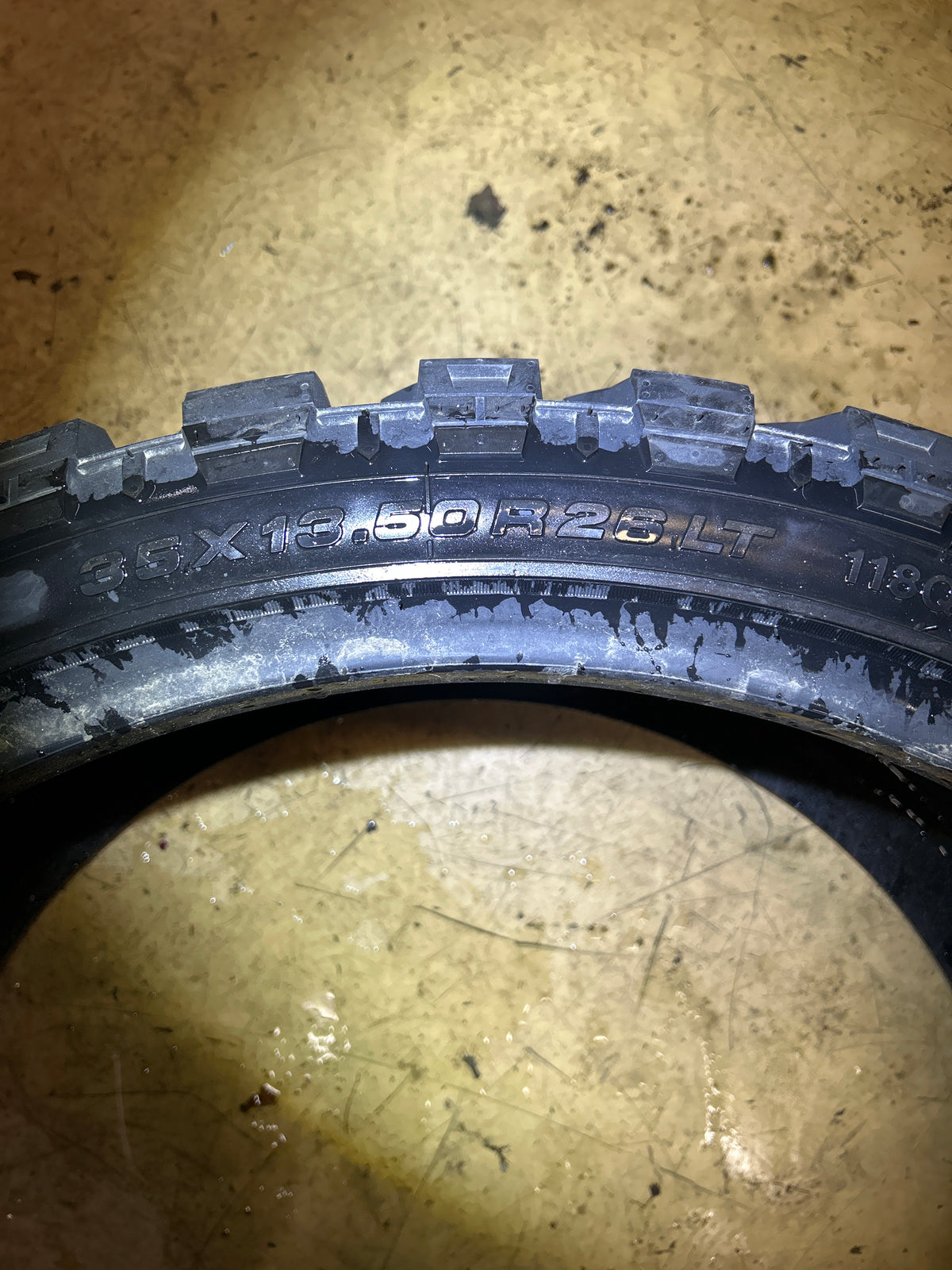 HERCULES TIS OFFROAD TT1 BSW LT 35 13.50 26 118Q MUD TERRAIN TIRE 98543