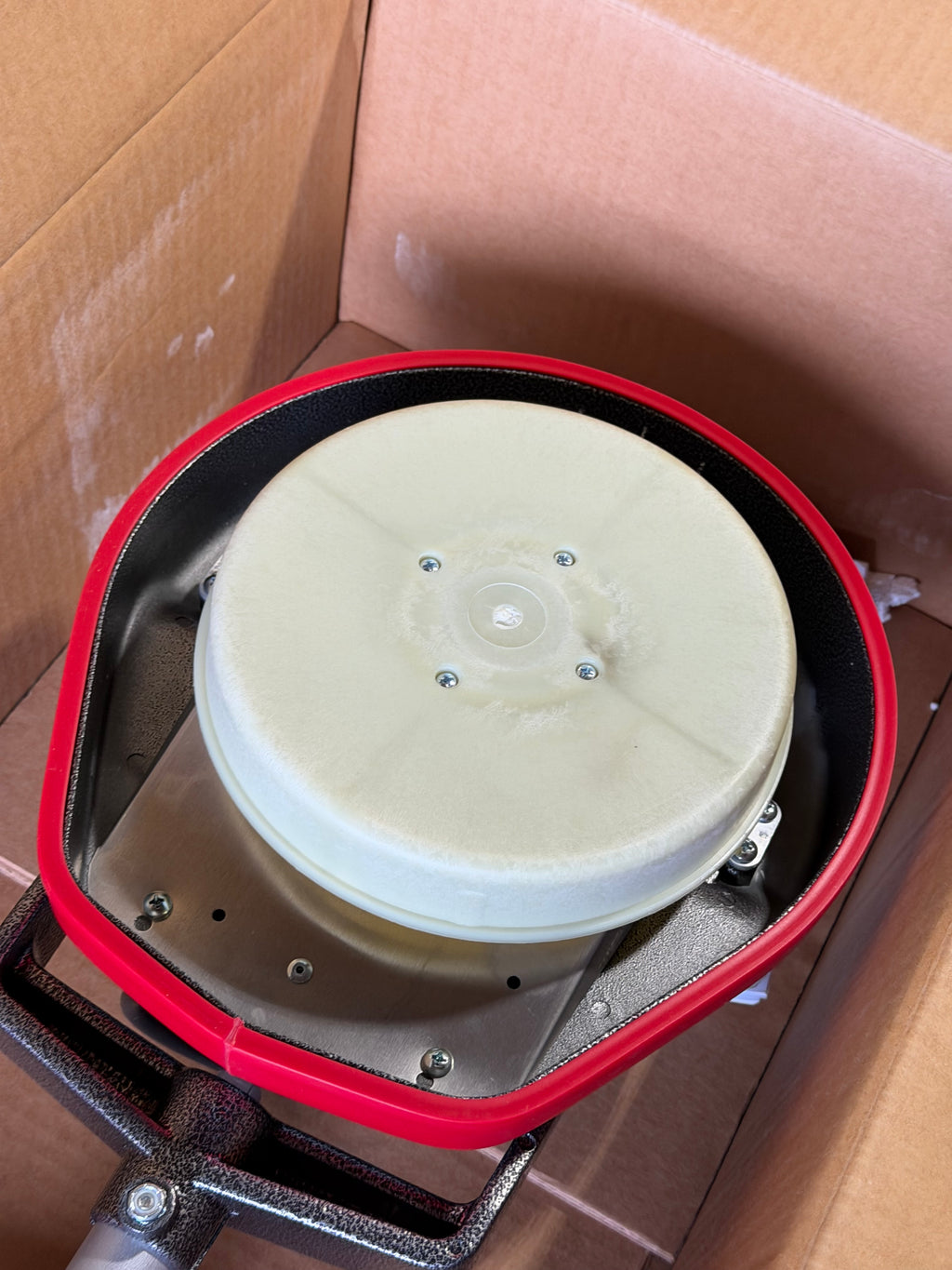 ORECK COMMERCIAL ORBITER HARD FLOOR CLEANER MACHINE GRAY/RED ORB550MC