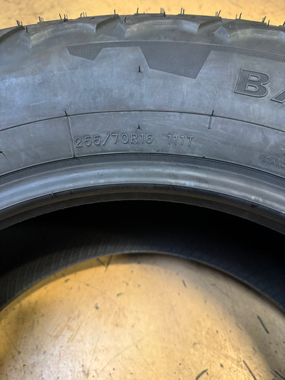 MASTERTRACK BADLANDS AT BSW P 255 70 16 111T ALL TERRAIN TIRE MASTAT004