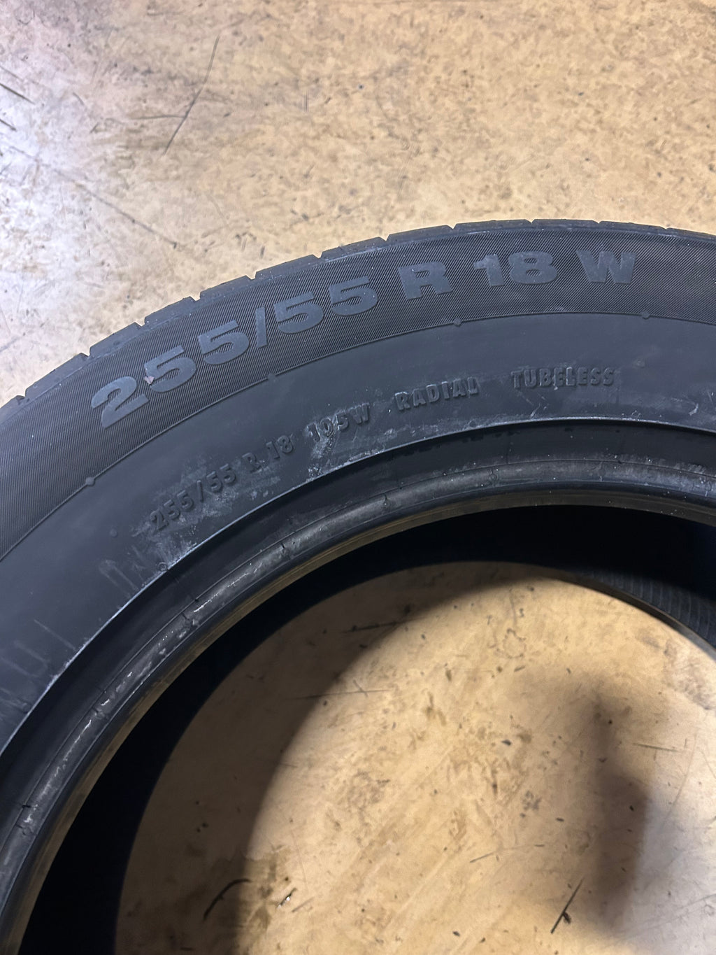 2 CONTINENTAL CONTISPORTCONTACT 5 N0 P 255 55 18 105W TIRE 03542250000