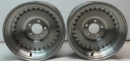 2 CENTER LINE AUTO DRAG 005 BRUSHED WHEELS 15X8.5 5X120.65 ET3 005P-58561+03
