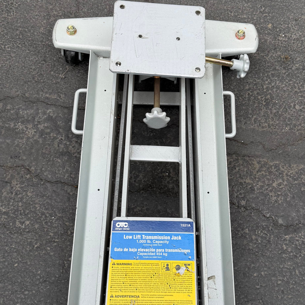 OTC TRANSMISSION JACK, 36-1/2 IN. L, 1000 LB. 1521A
