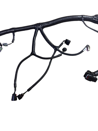 HEAVY DUTY WIRING HARNESS W/ MULTI-PIN CONNECTORS & HEAT SHIELDING