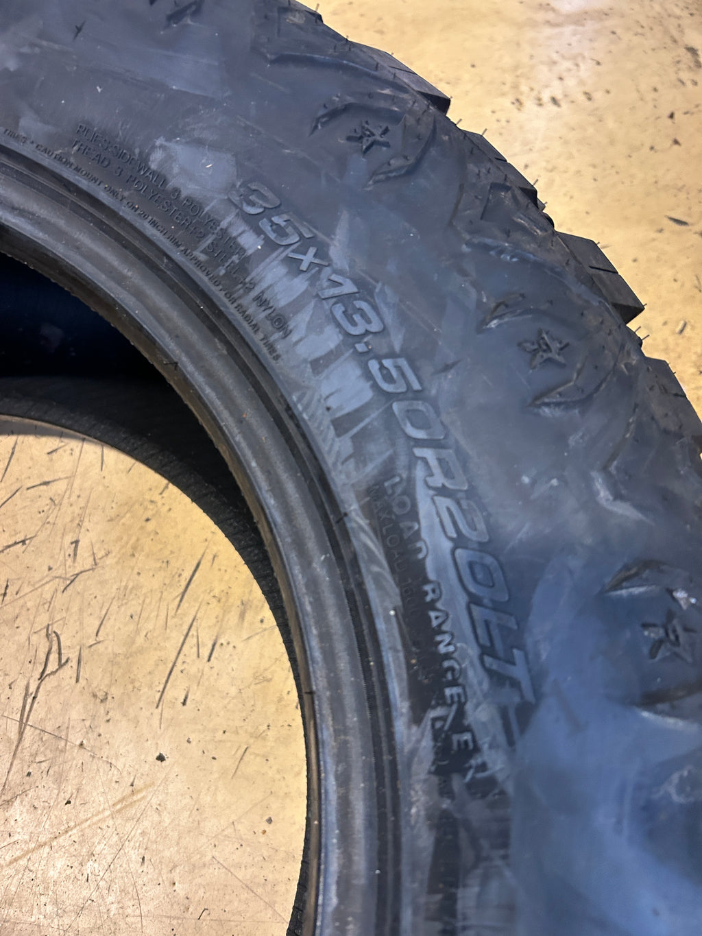 RBP REPULSOR X/T RX BSW LT 35 13.5 20 124Q 10PLY RUGGED TIRE RBPSTXT20135010