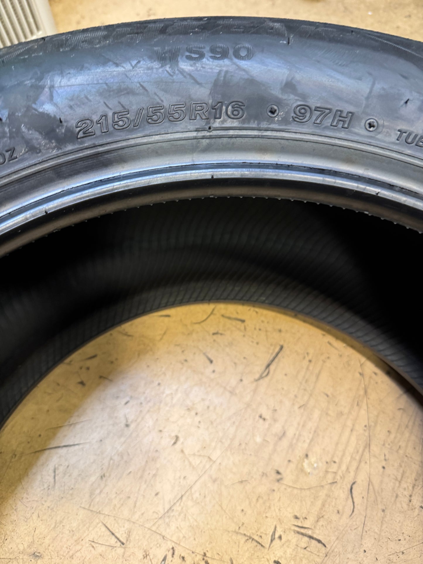 BRIDGESTONE BLIZZAK WS90 BSW P 215 55 16 97H XL WINTER TIRE 001118