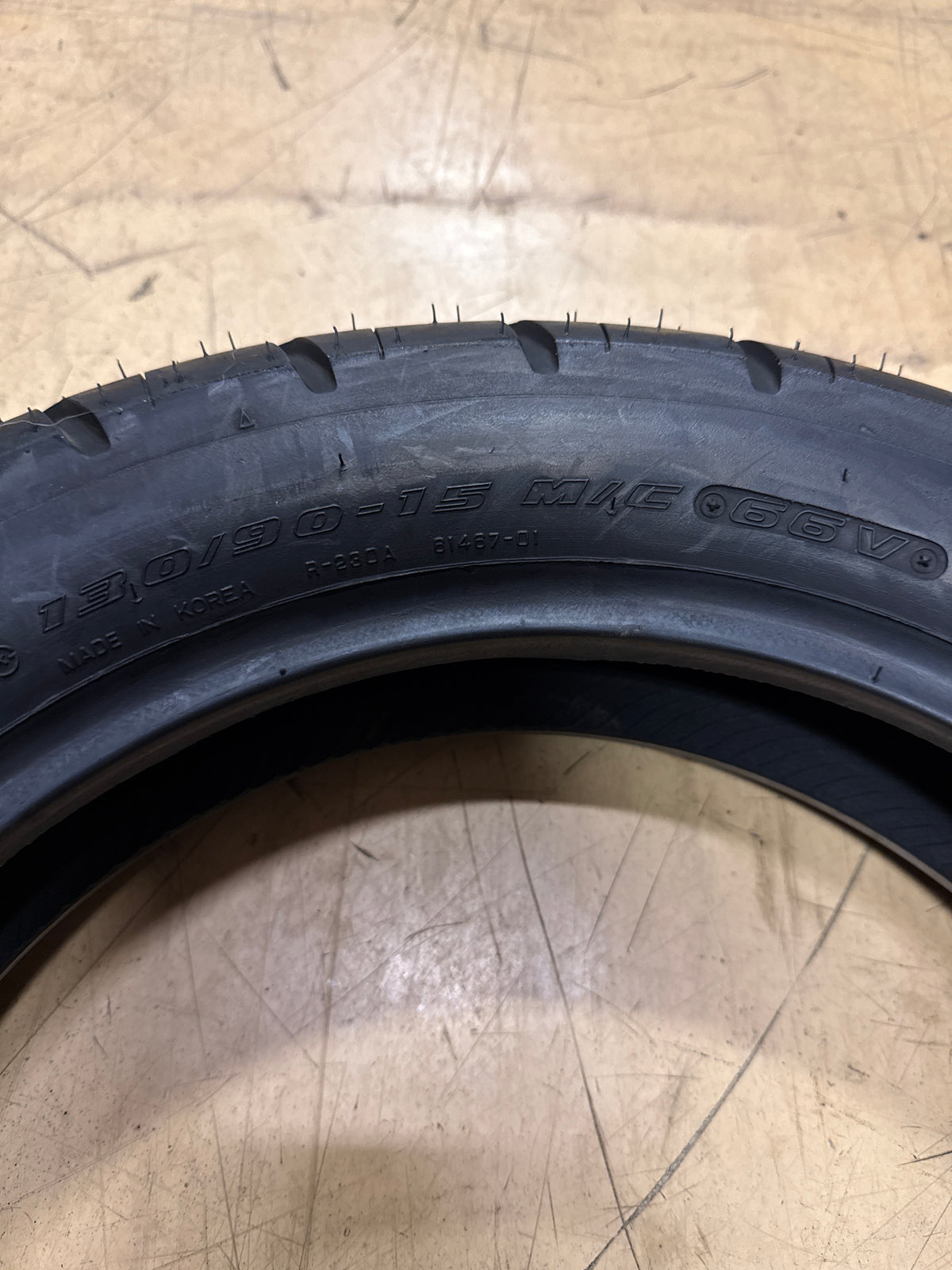 SHINKO 230 TOUR MASTER BSW  130/90-15 66V REAR MOTORCYCE TIRE 87-4171