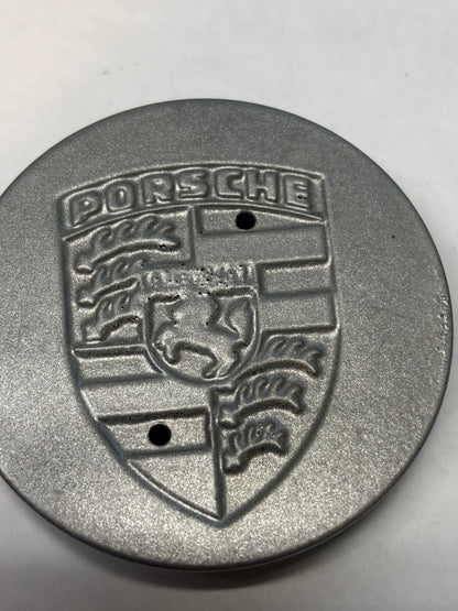 PORSCHE 92836103201 SILVER CENTER CAP TELEPHONE STYLE FOR 911 944 USED #2