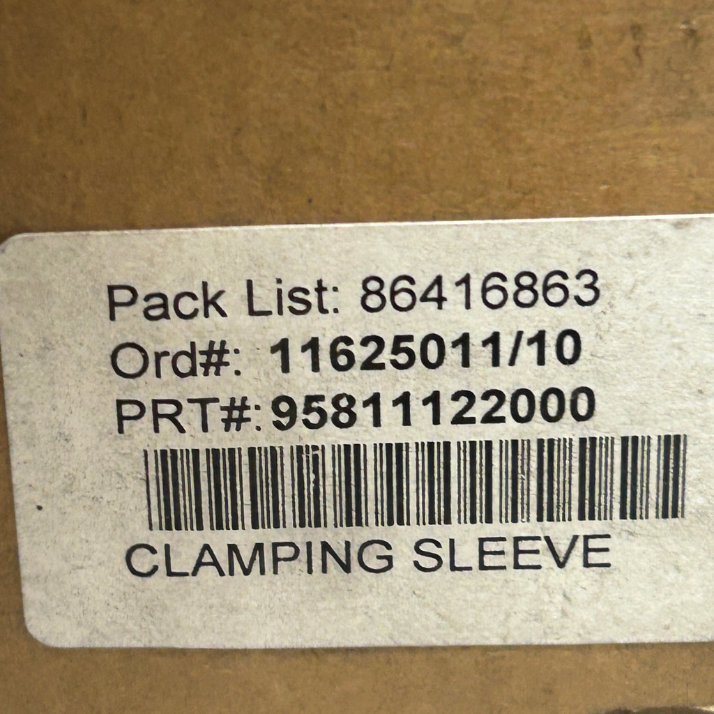 PORSCHE CAYENNE 2011-2014 EXHAUST COUPLING PIPE CLAMP 95811122000