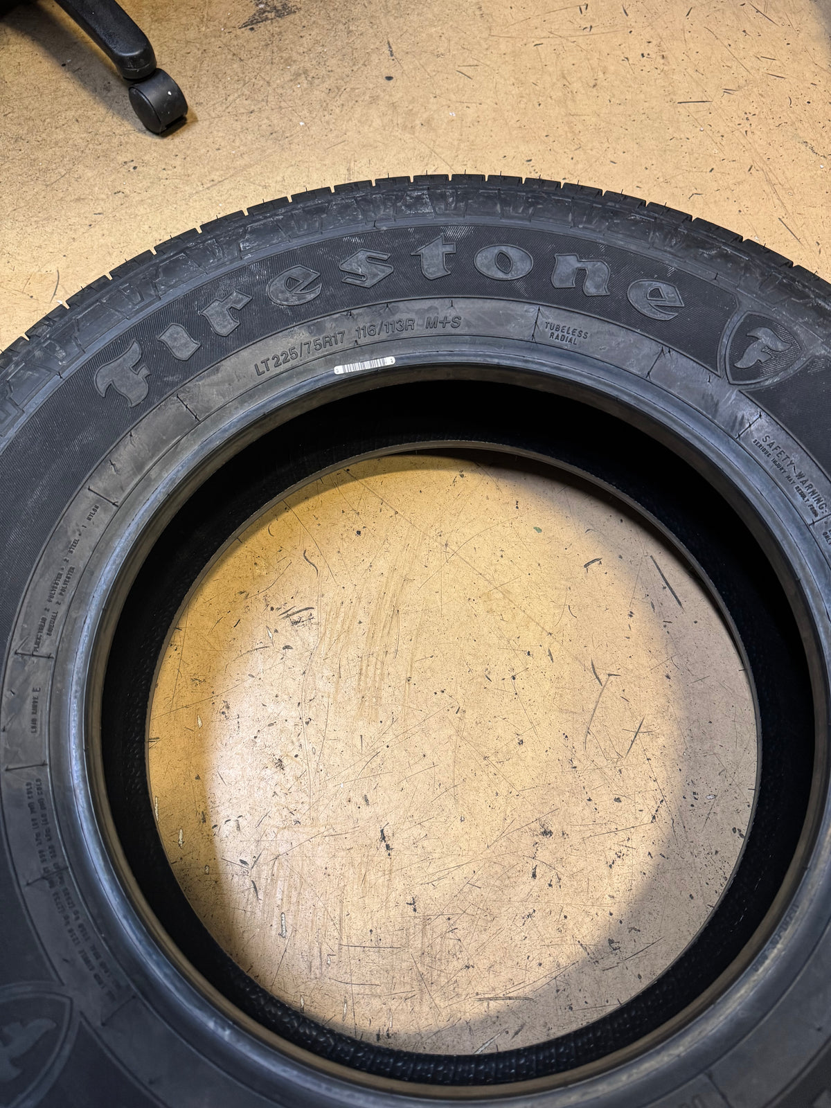 FIRESTONE TRANSFORCE HT2 BSW LT 225 75 17 116/113R 10PLY ALL SEASON TIRE 002774