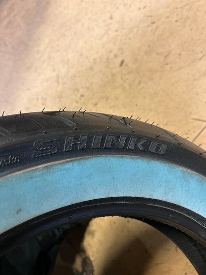 SHINKO SR777F H.D. WW 130 90 16 73H FRONT MOTORCYCLE TIRE 874586