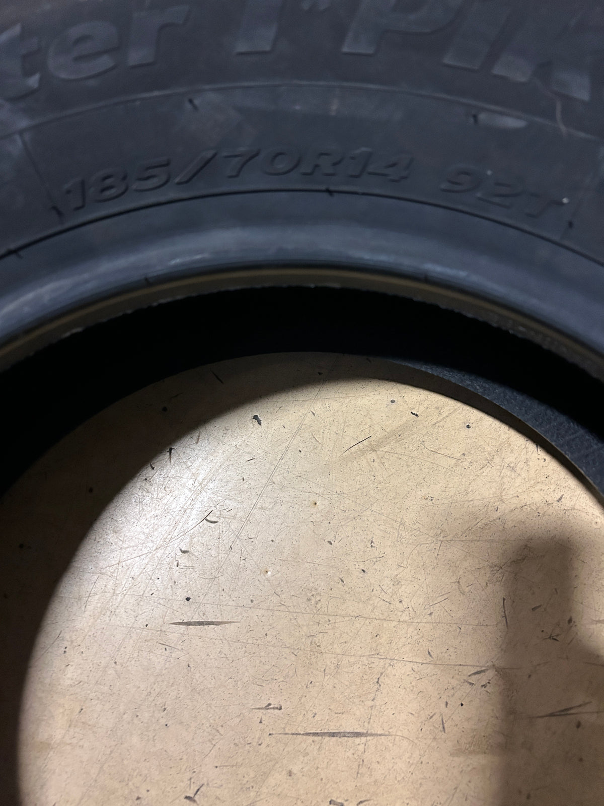 NOS HANKOOK WINTER IPIKE RS BSW P 185 70 14 92T WINTER TIRE 1014444