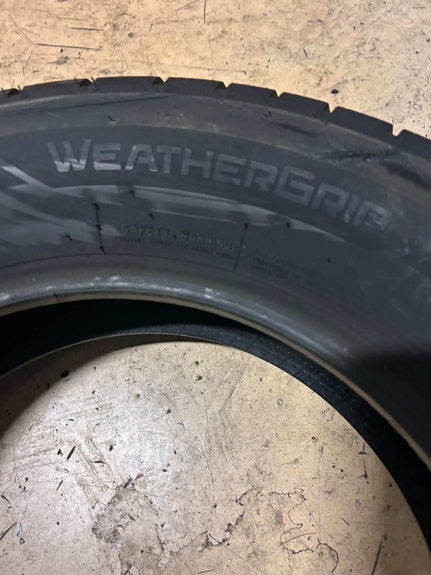2 NOS FIRESTONE WEATHERGRIP BSW P 215 55 16 98H ALL WEATHER TIRE 004421