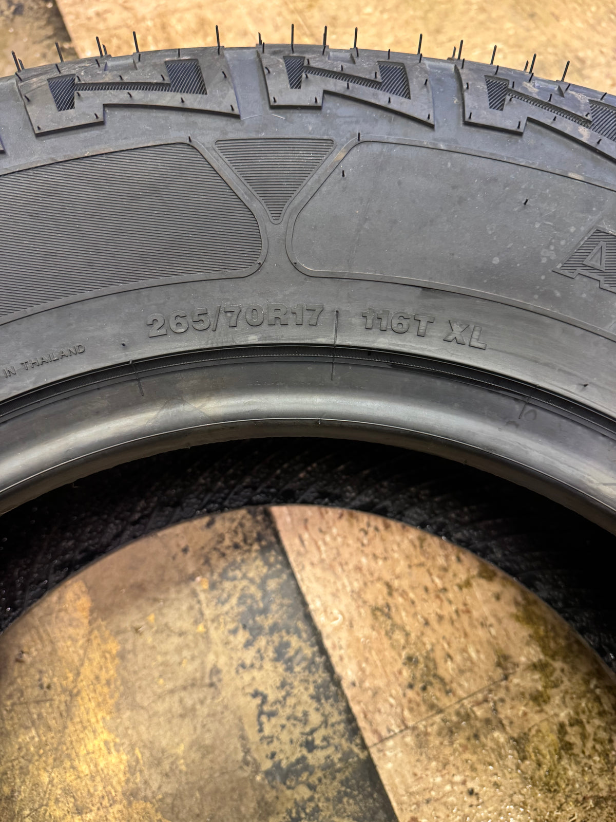 ZEETEX AT5000 MAX BSW P 265 70 17 116T XL ALL TERRAIN TIRE 1200066771
