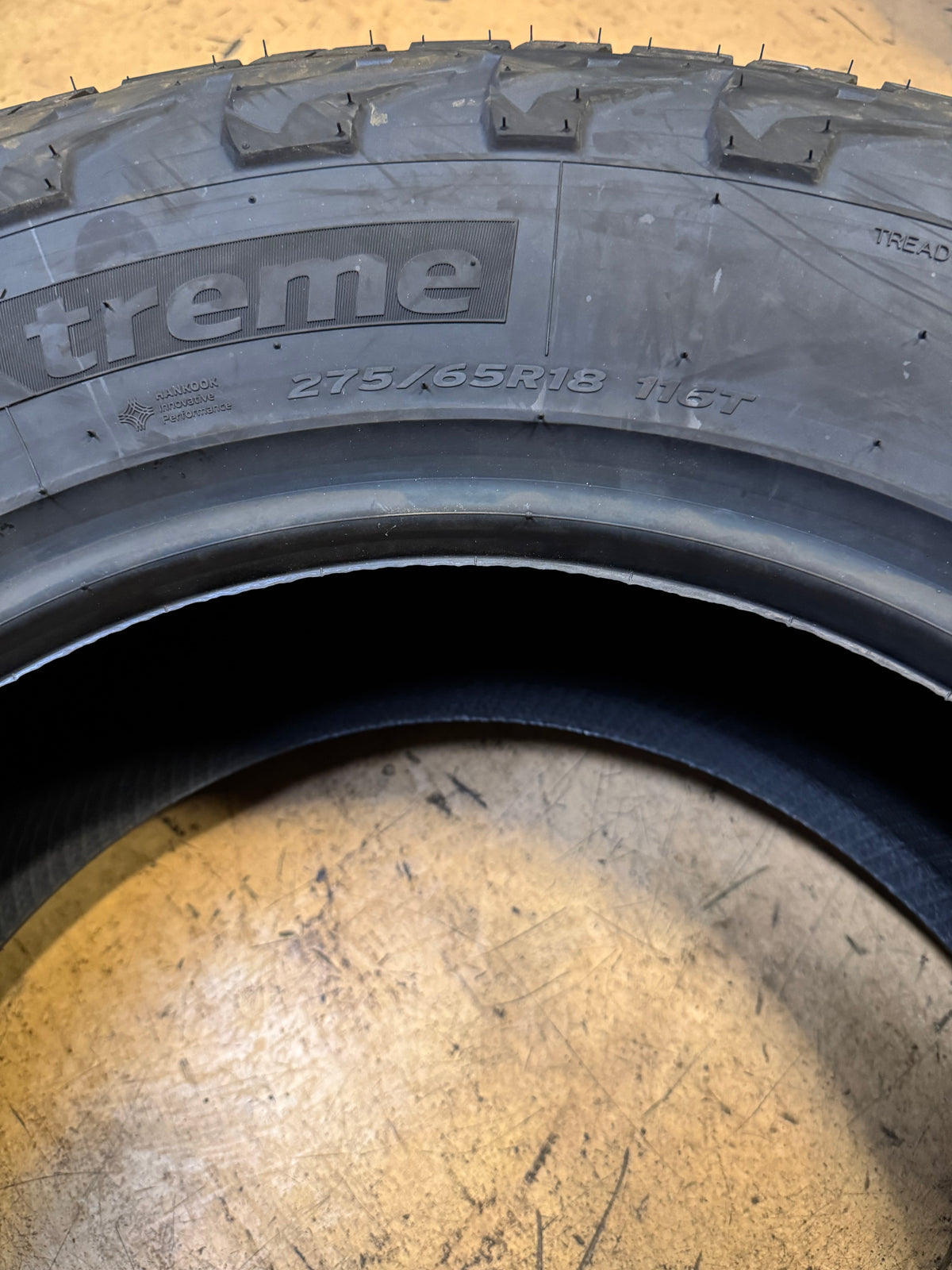 HANKOOK DYNAPRO AT2 XTREME BSW LT 275 65 18 116T ALL TERRAIN TIRE 1029958