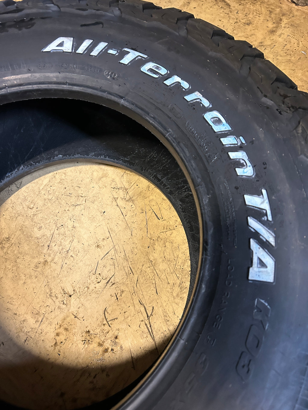 BFGOODRICH ALL-TERRAIN T/A KO3 RWL LT 35 12.5 18 128R 12PLY TIRE 29259