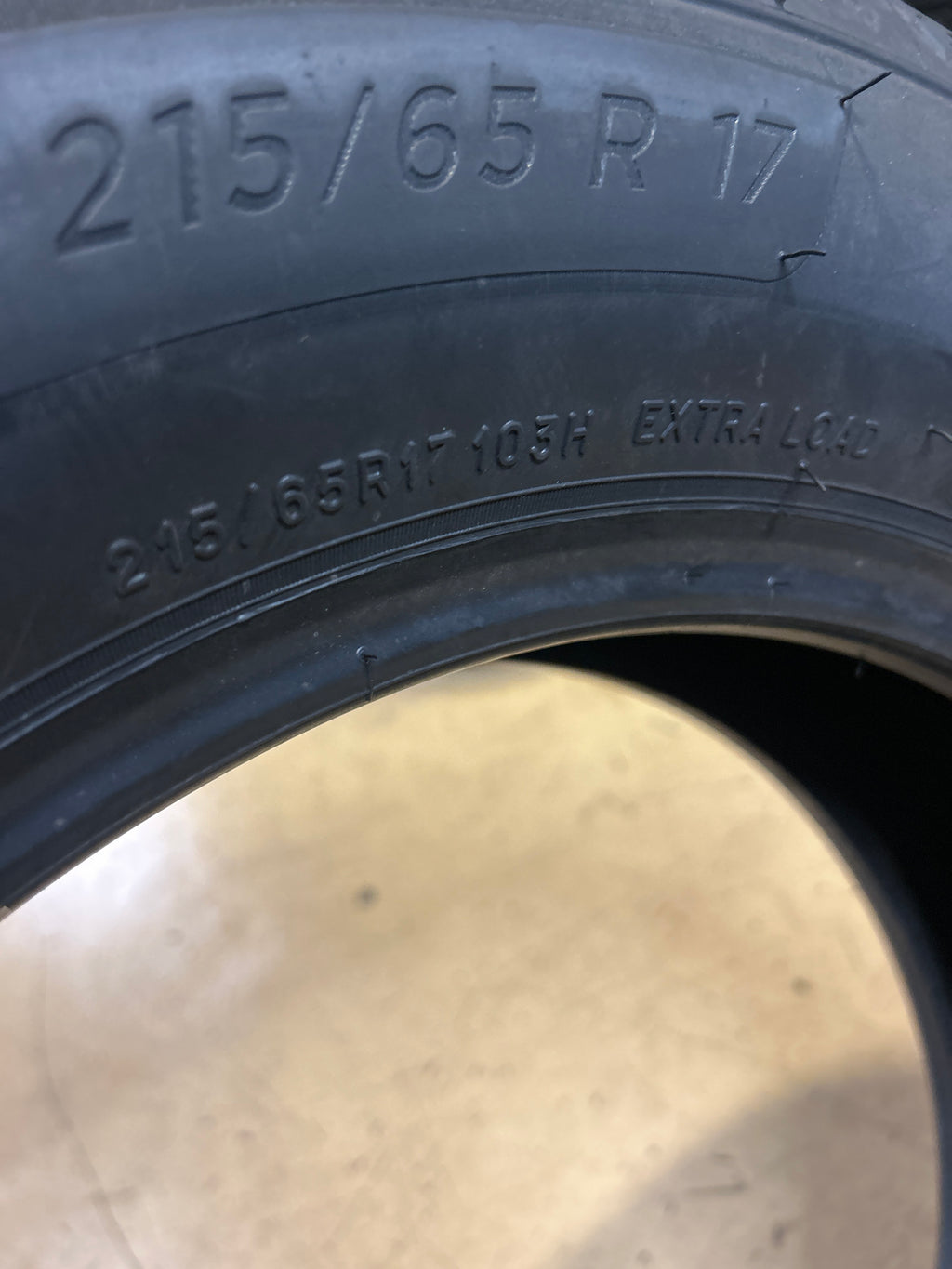MICHELIN DEFENDER 2 BSW P 215 65 17 103H XL PERFORMANCE TIRE 44198