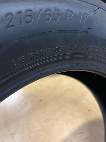 MICHELIN DEFENDER 2 BSW P 215 65 17 103H XL PERFORMANCE TIRE 44198