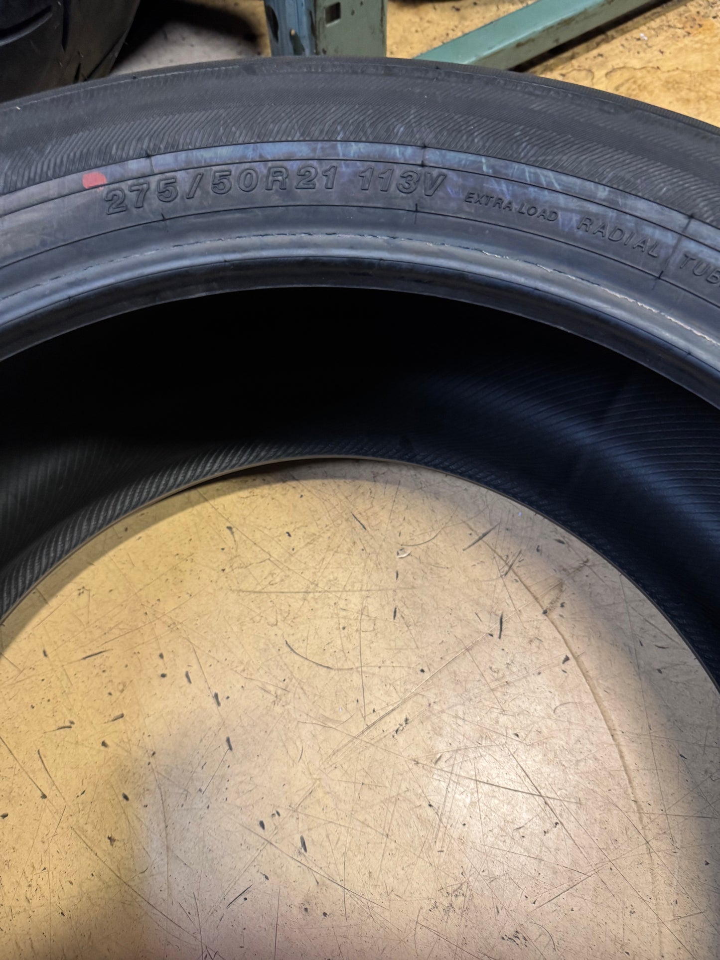 NOS YOKOHAMA GEOLANDAR H/T G056 BSW P 275/50R21 113V XL HIGHWAY TERRAIN TIRE 110105680