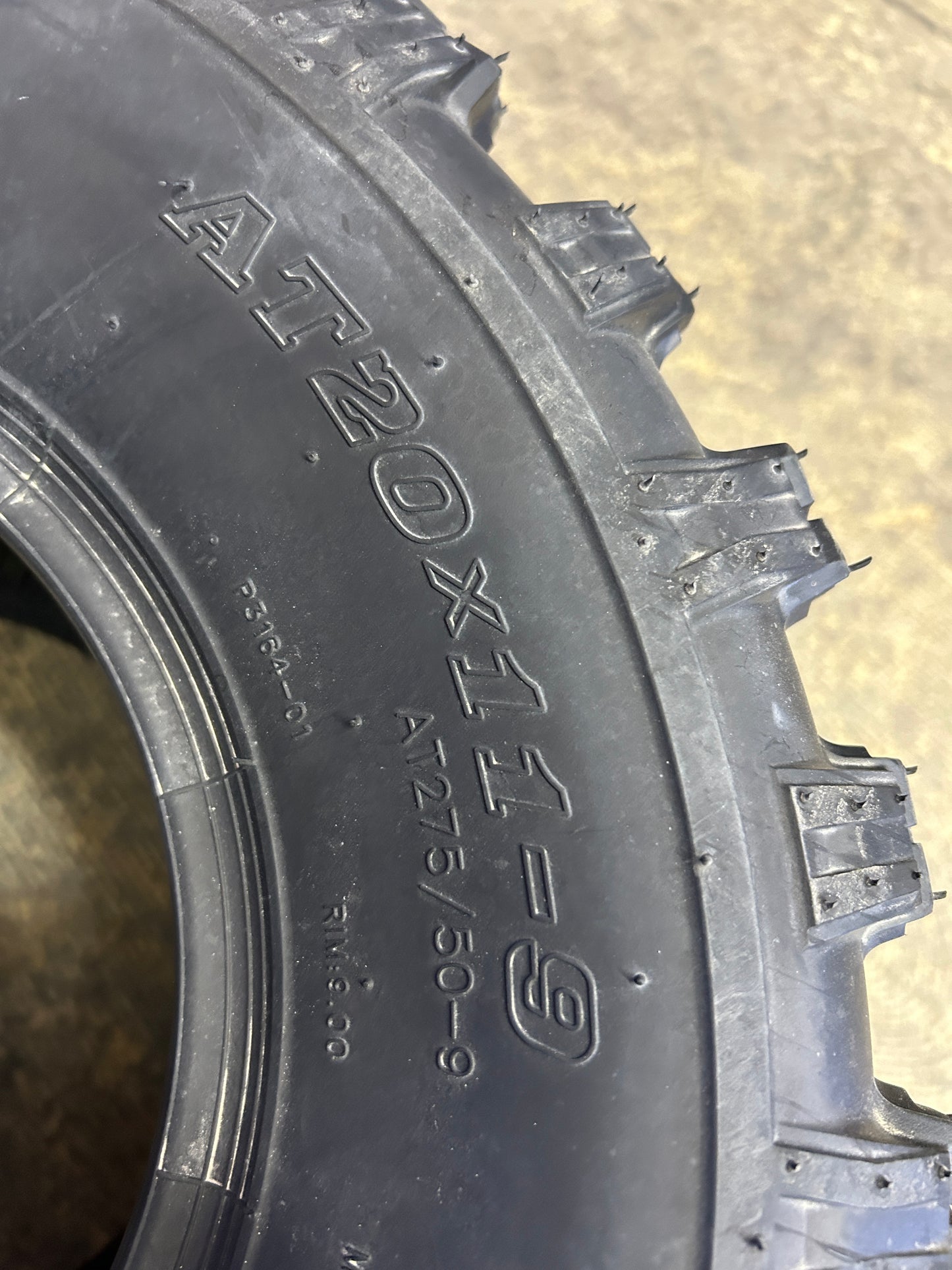 MASSFX P3164 BSW AT 20 11 9 38J 4PLY ATV/UTV TIRE MO20119