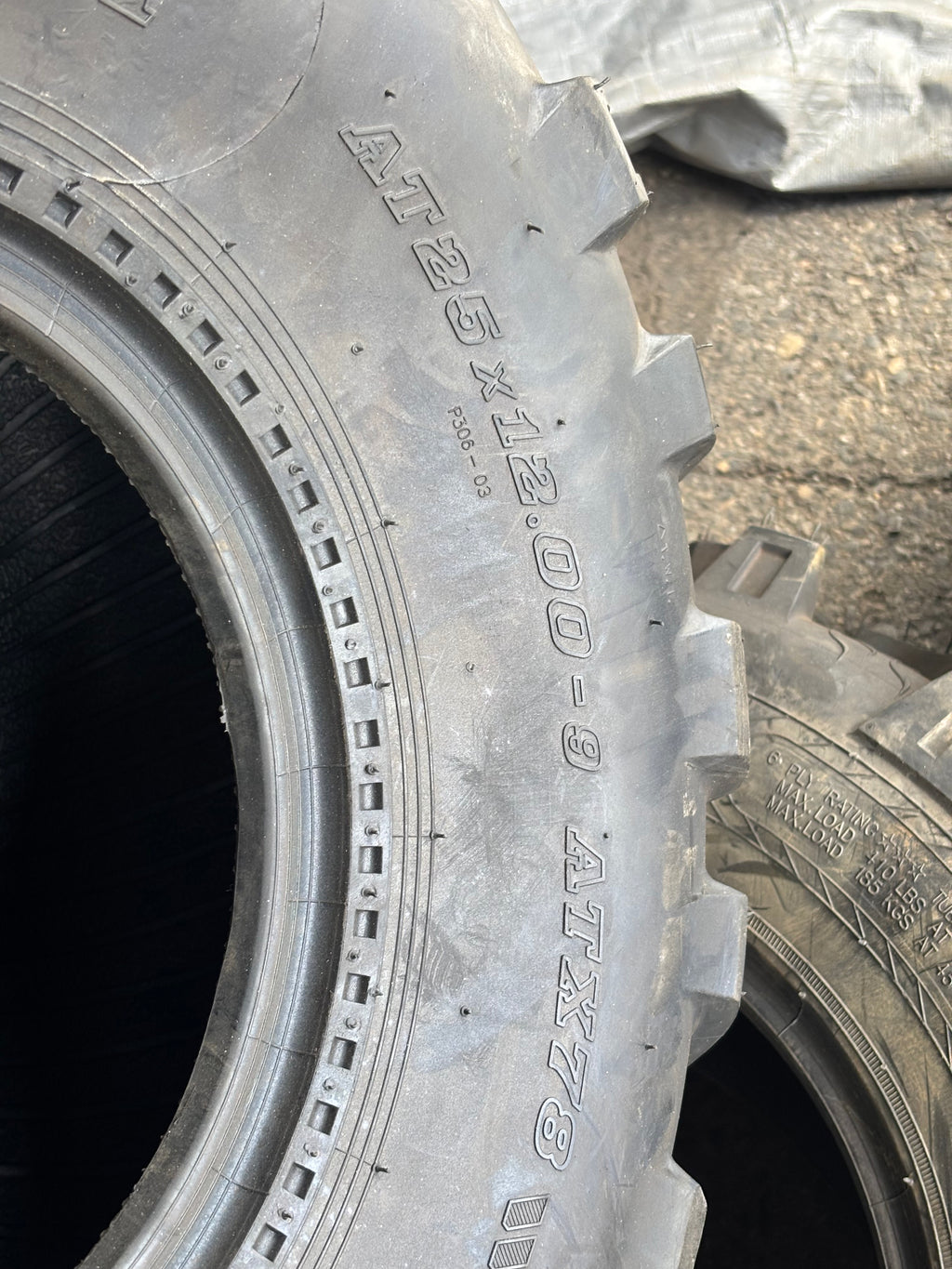WANDA P306 BSW AT 25 12 9 6PLY ATV UTV TIRE 10130