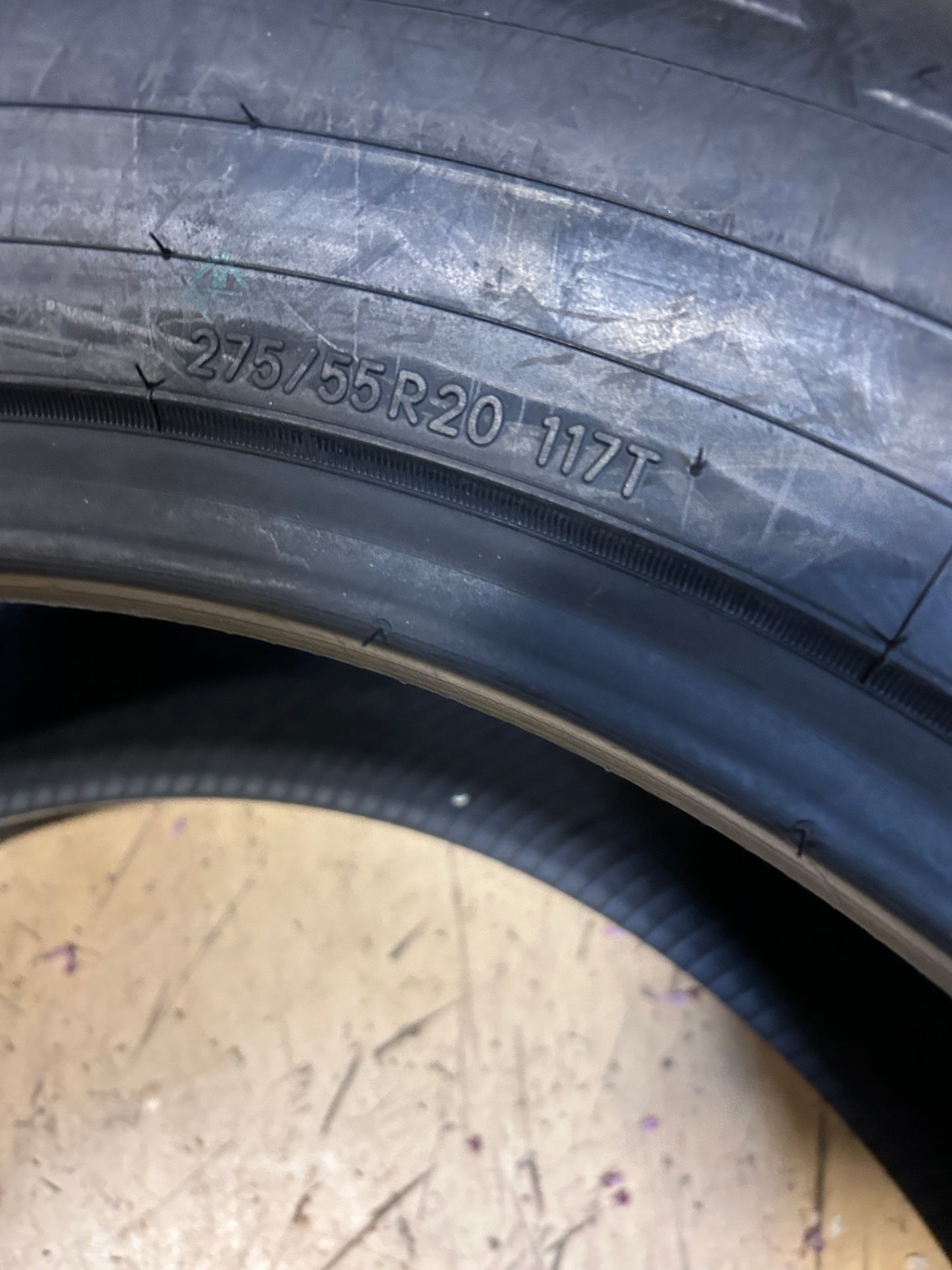BIG O BIG FOOT A/T II BSW P 275 55 20 117T XL ALL TERRAIN TIRE BIGII2755520