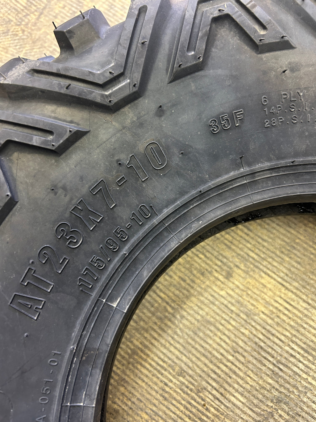 SUNF POWER II BSW AT 23 7 10 35F 6PLY ATV/UTV TIRE 230710
