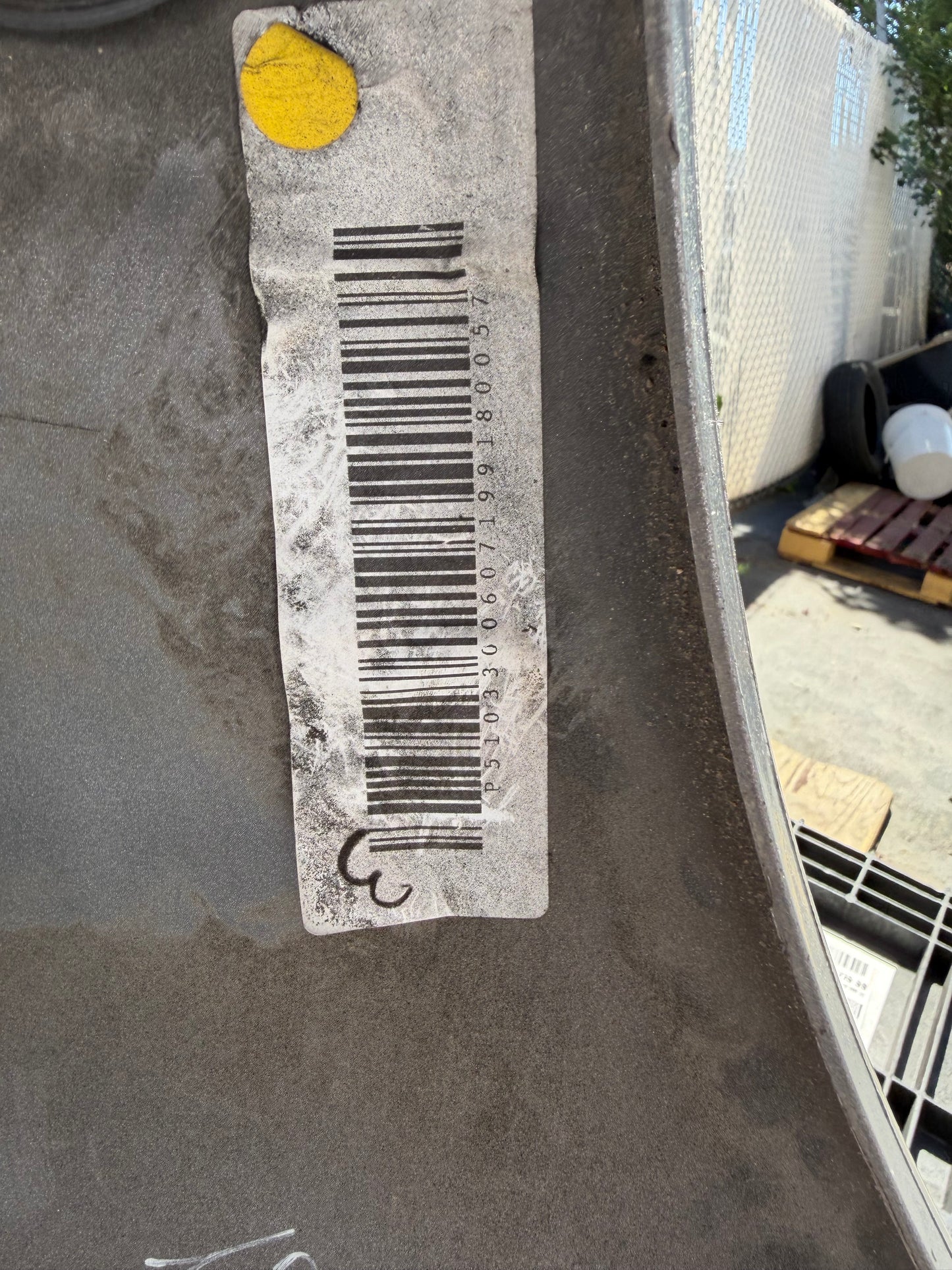 USED PORSCHE 977 REAR BUMPER COVER 911 TURBO 997 505 411 08