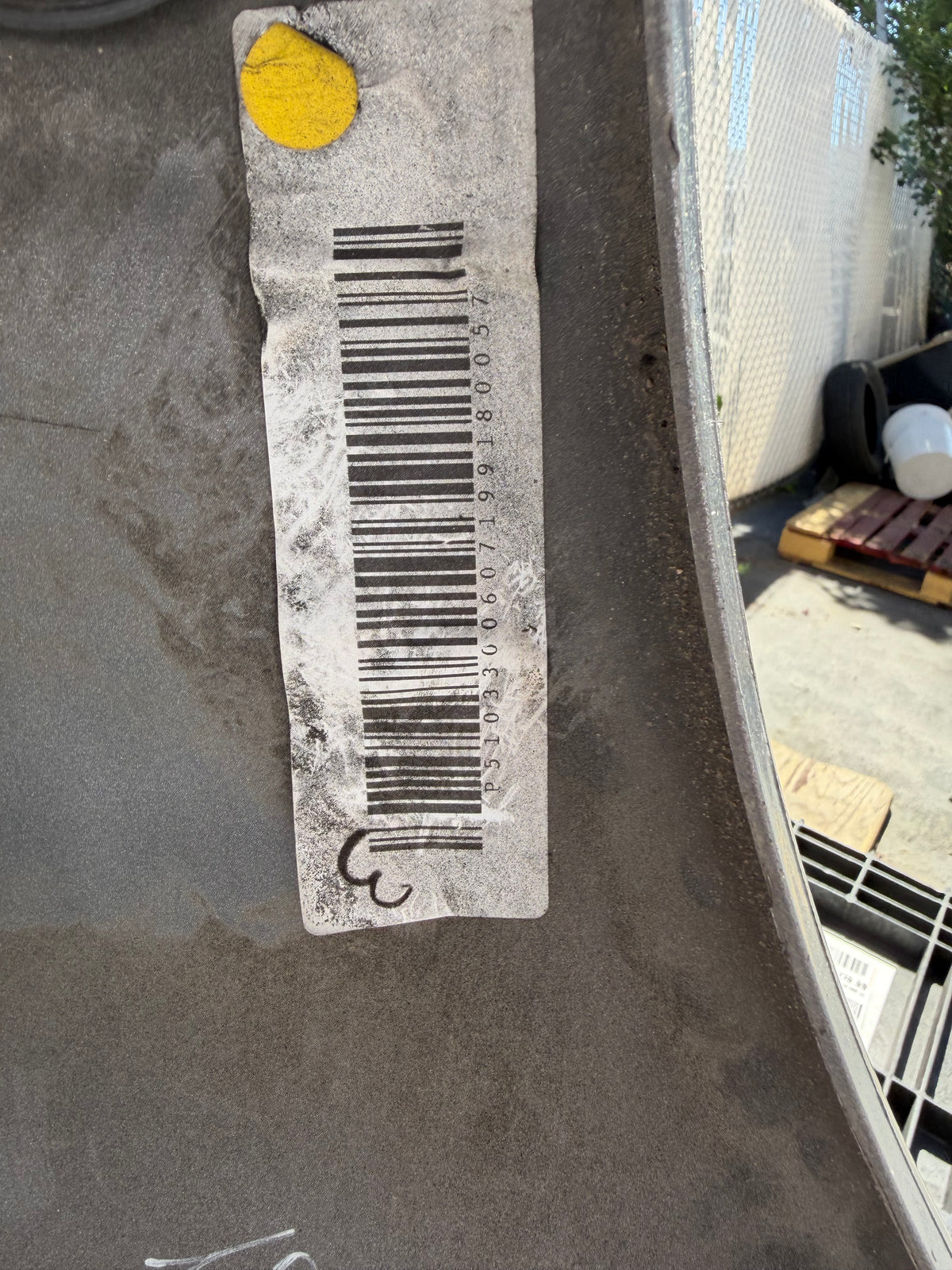 USED PORSCHE 977 REAR BUMPER COVER 911 TURBO 997 505 411 08