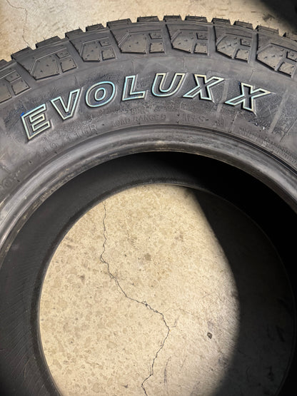 2 EVOLUXX  ROTATOR A/T OWL LT 305 70 17 119/116R 8PLY ALL TERRAIN TIRE 221021101
