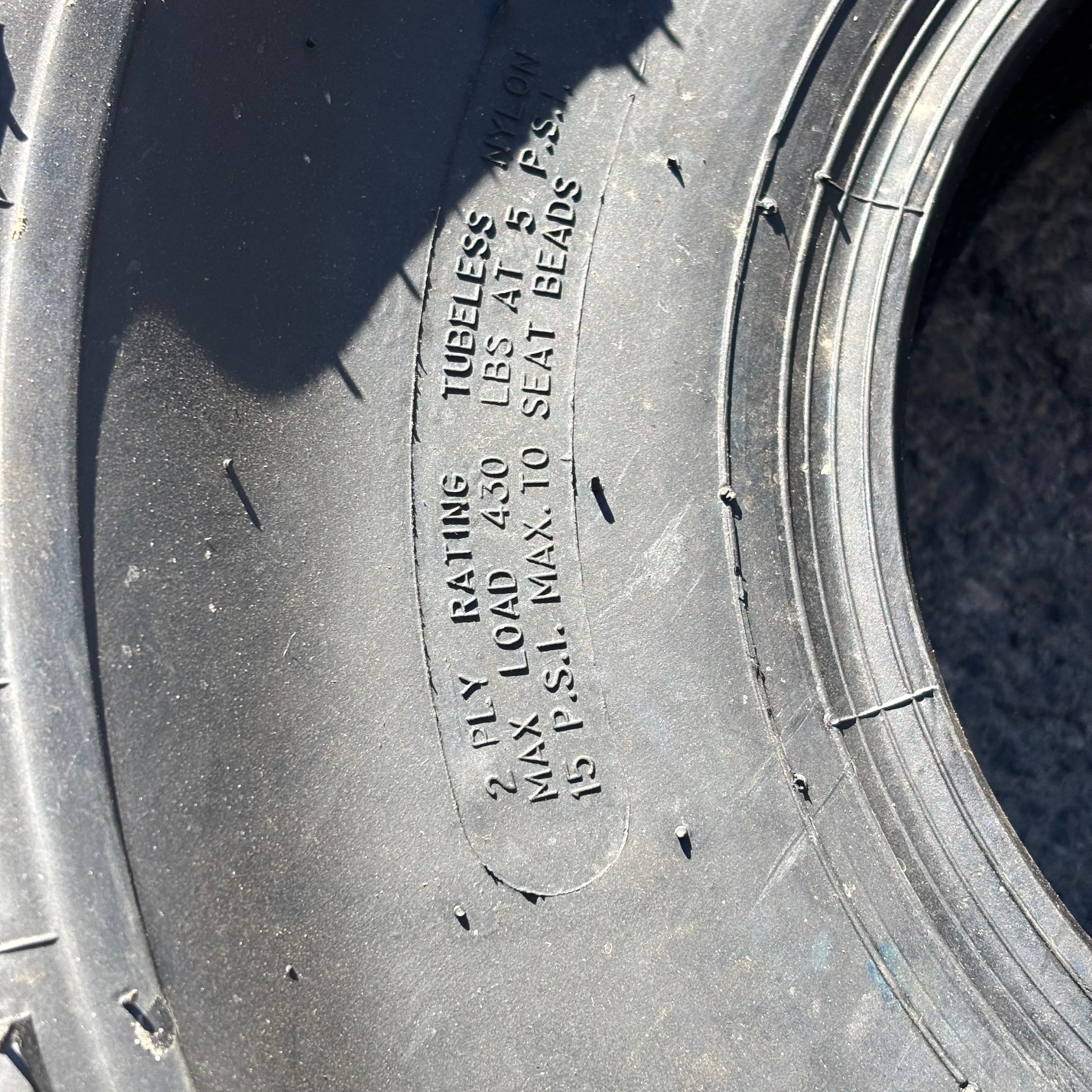 WANDA P532 BSW 25 12.00 9 LAWN AND GARDEN TIRE 25704W