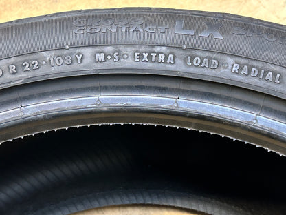 CONTINENTAL CROSSCONTACT LX SPORT BSW P 275 40 22 108Y XL ALL SEASON TIRE 03542070000